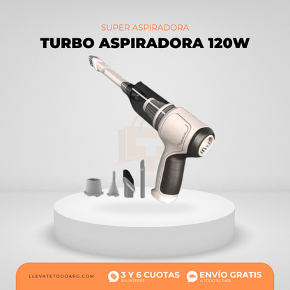 Turbo Aspiradora 3 en 1® 120 Watts