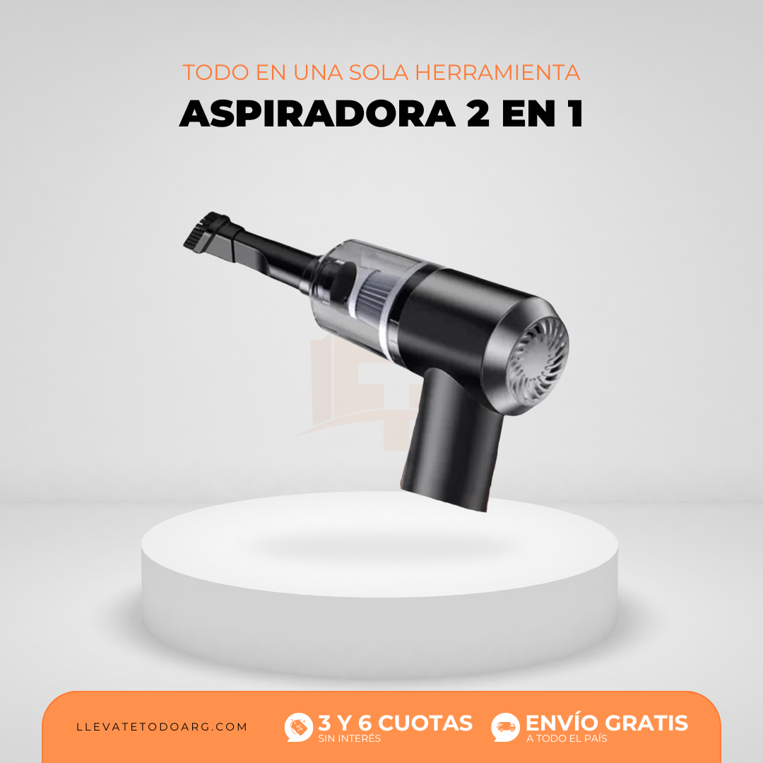 Aspiradora Turbo Pro 2 en 1®