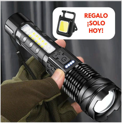 Linterna MaxForce® + 1 Llavero LED de REGALO