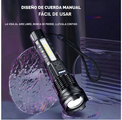 Linterna MaxForce® + 1 Llavero LED de REGALO